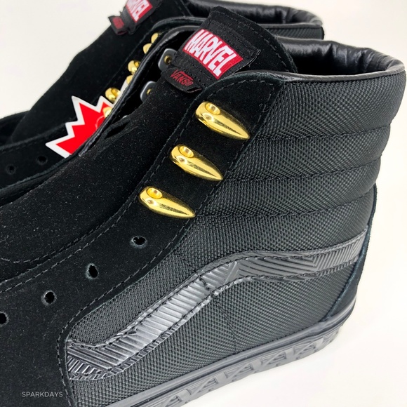 Vans x Marvel Black Panther SK8-HI NEW Sneaker | 9 - Picture 7 of 8